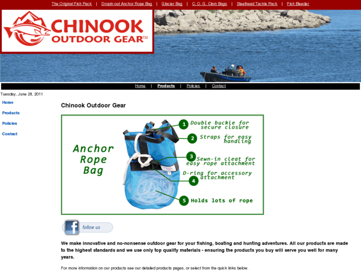 www.chinookoutdoorgear.com