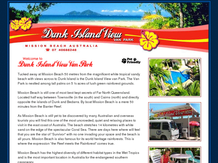 www.dunkislandviewcaravanpark.com