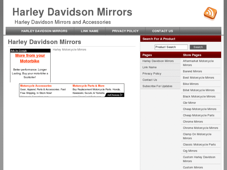 www.harleydavidsonmirrors.net