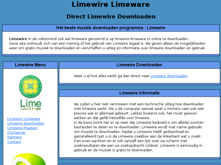 www.limewire-limeware.nl