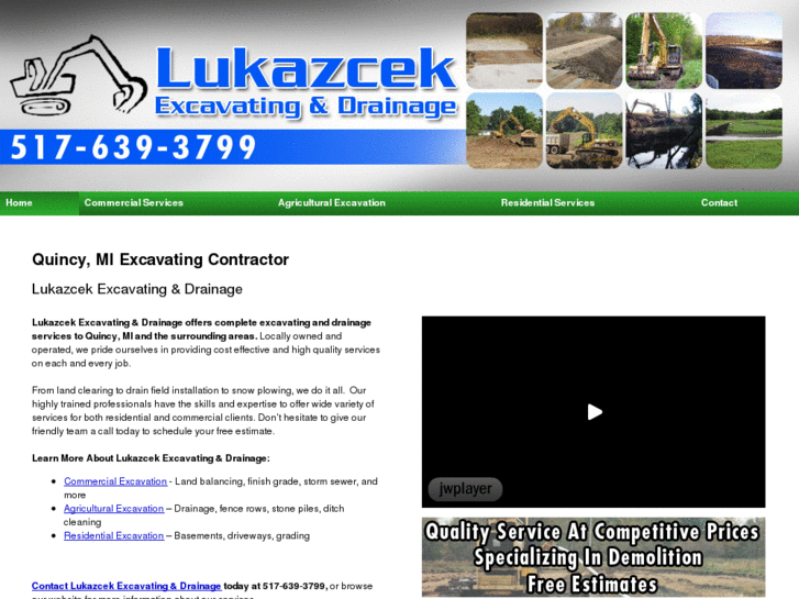 www.lukazcekexcavating.com