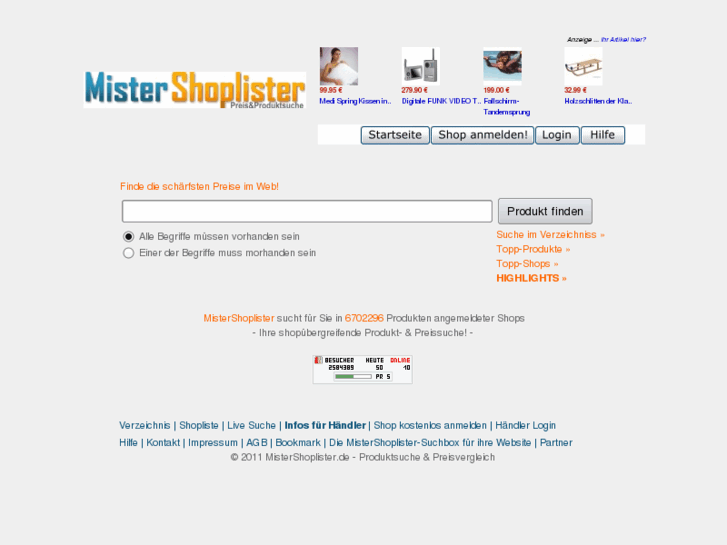 www.mistershoplister.com