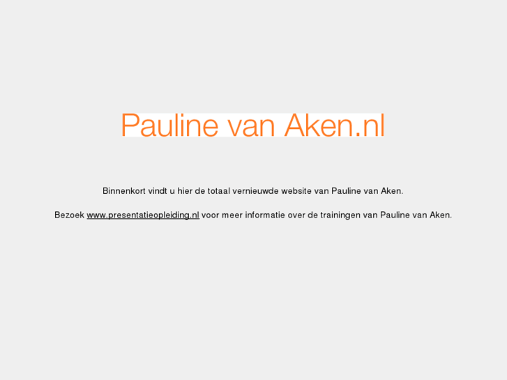 www.paulinevanaken.nl