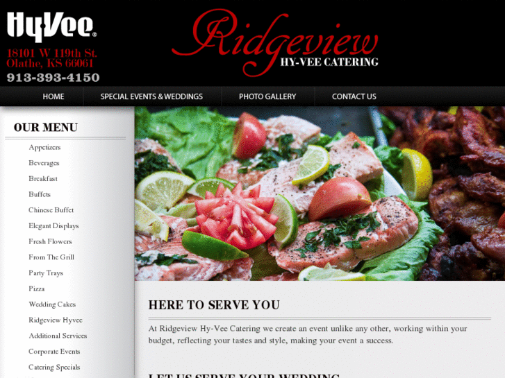 www.ridgeviewhyveecatering.com