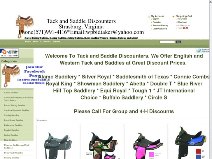 www.tackandsaddlediscounters.com