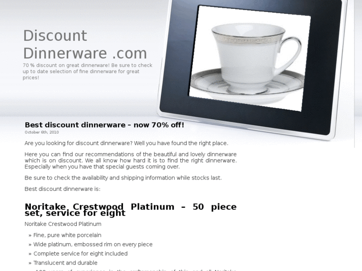 www.thediscountdinnerware.com