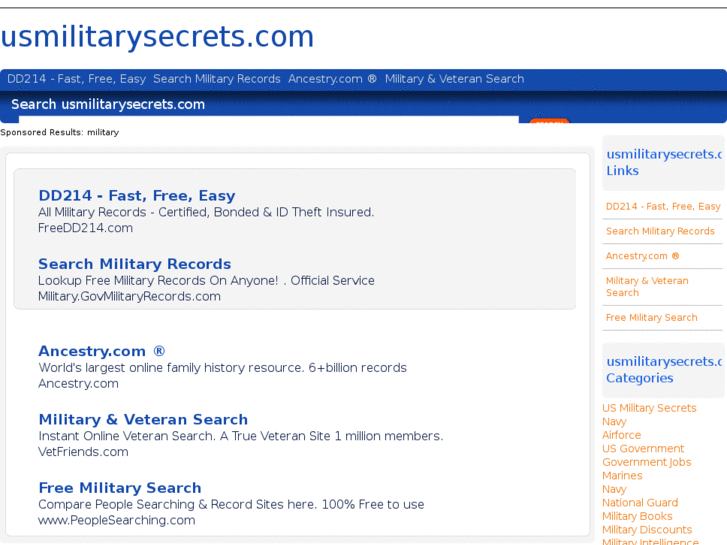 www.usmilitarysecrets.com