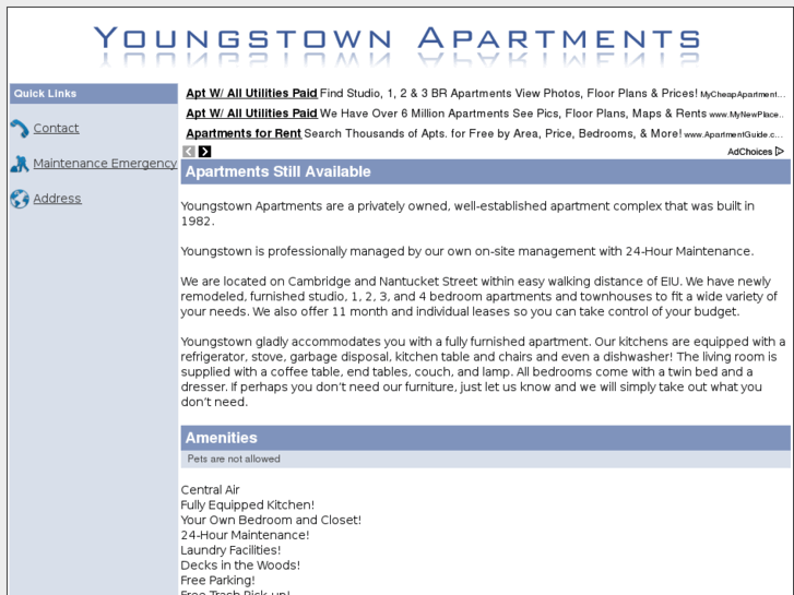 www.youngstownapartments.net