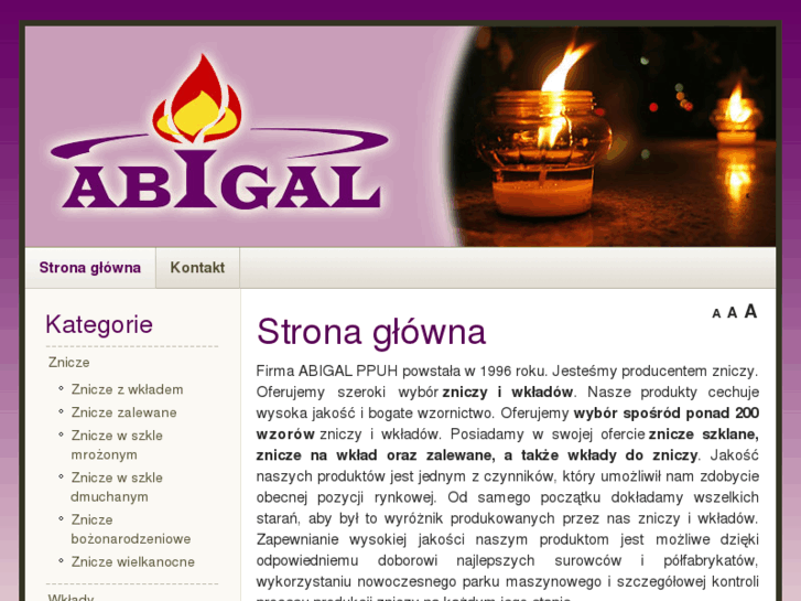 www.znicze-abigal.pl