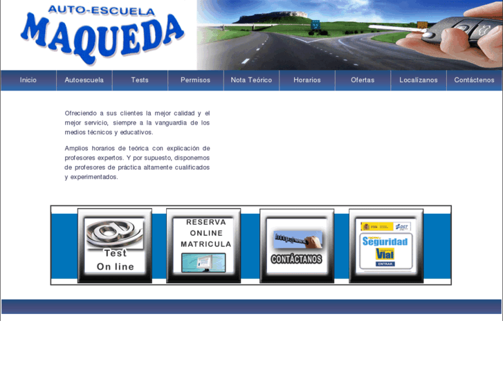 www.autoescuelamaqueda.com