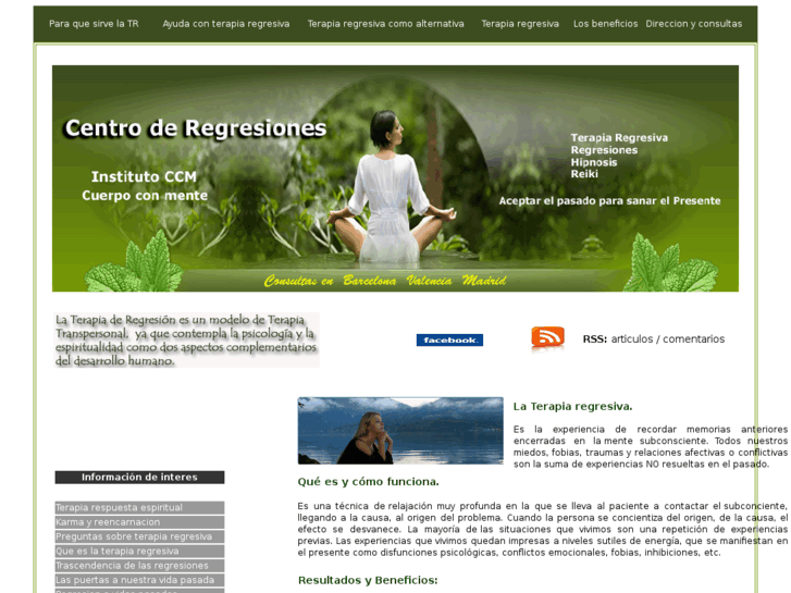 www.centroderegresiones.com