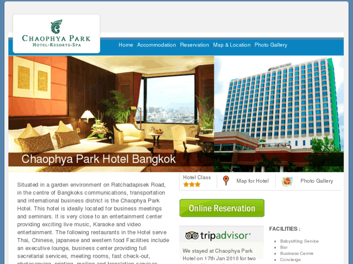 www.chaophyaparkhotelbangkok.com