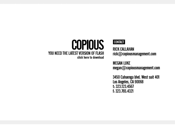 www.copiousmanagement.com