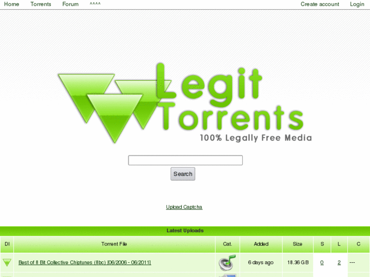 www.legittorrents.info