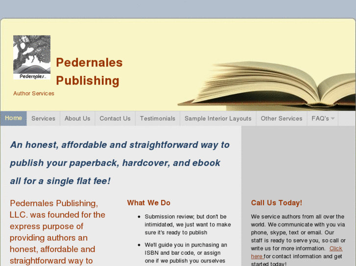 www.pedernalespublishing.com