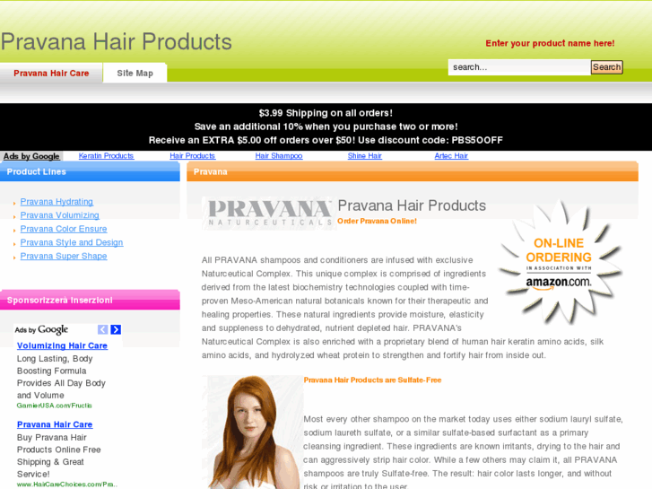 www.pravanahairproducts.com