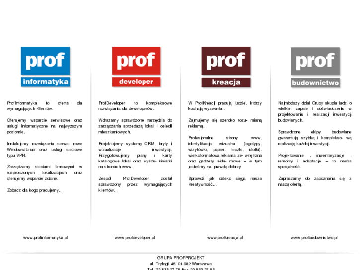 www.profprojekt.pl