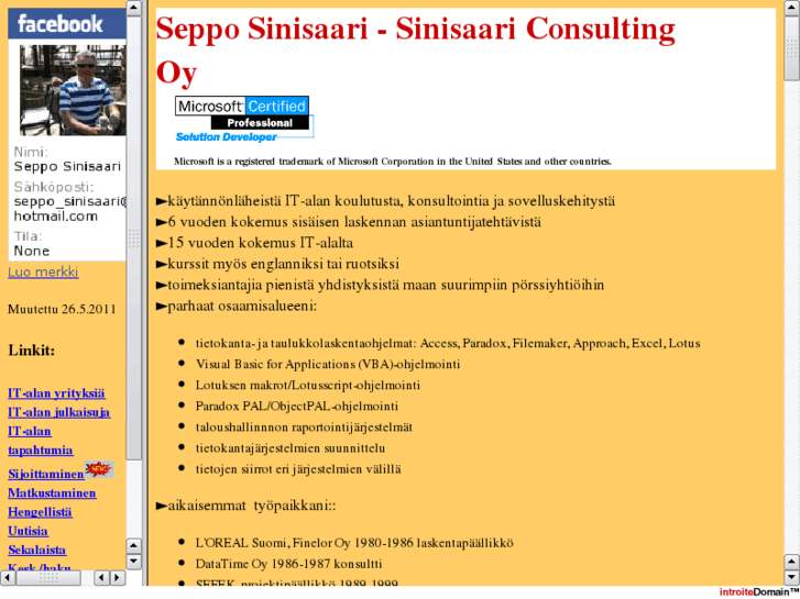 www.sinisaariconsulting.com