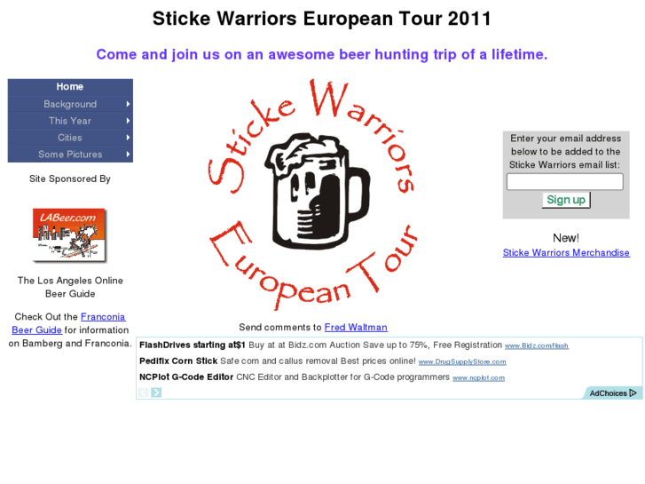 www.stickewarriors.com