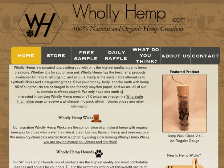 www.whollyhemp.com