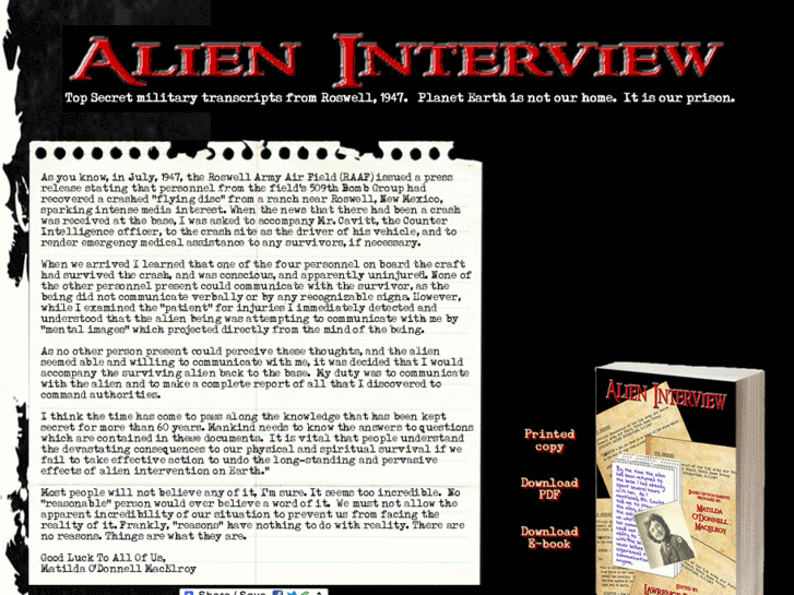 www.alieninterview.org
