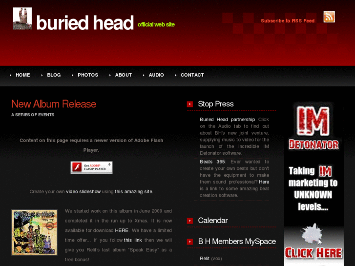 www.buriedhead.com