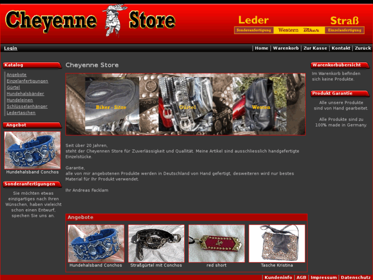 www.cheyenne-store.de