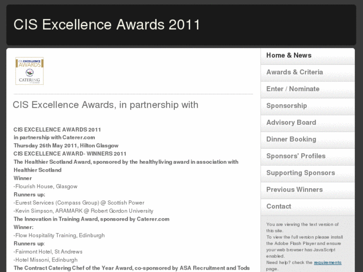 www.cis-excellenceawards.com