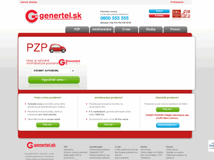 www.genertel.sk