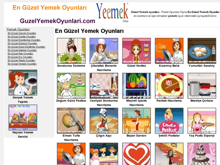 www.guzelyemekoyunlari.com