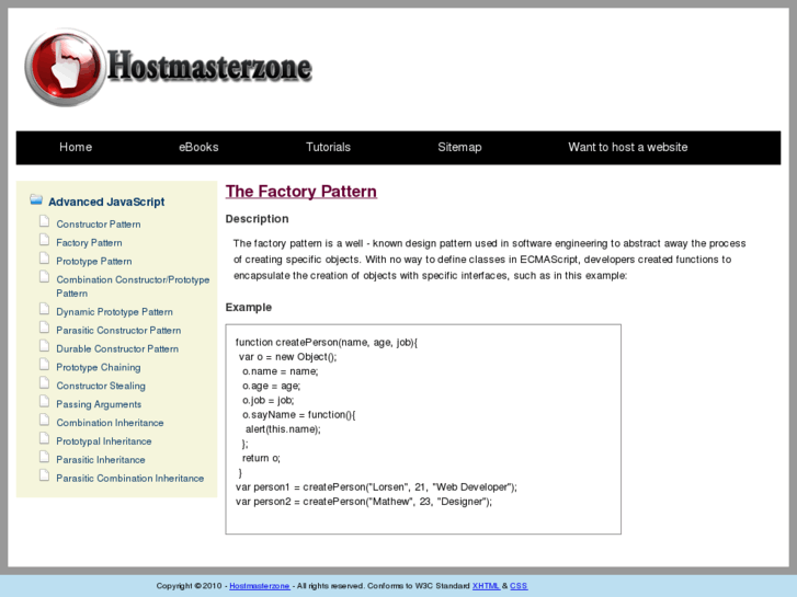 www.hostmasterzone.info