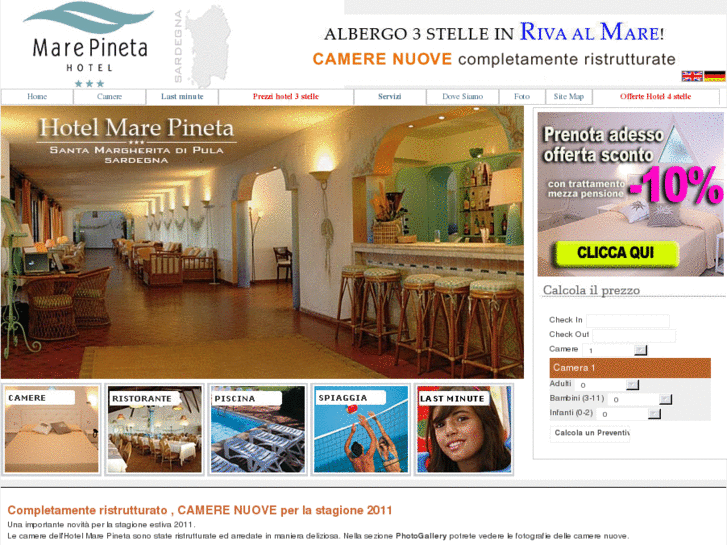 www.hotelmarepineta.it