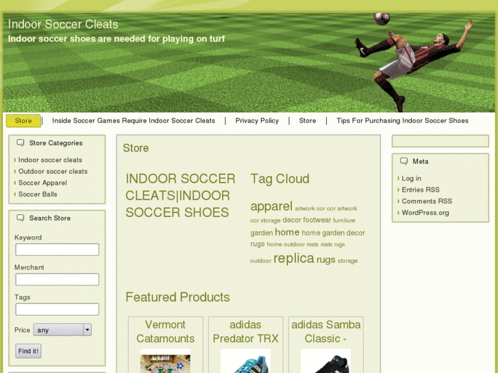 www.indoorsoccercleats.org