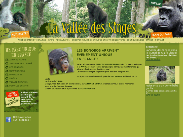 www.la-vallee-des-singes.fr