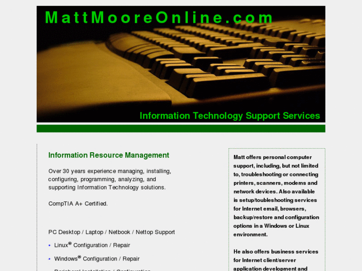 www.mattmooreonline.com