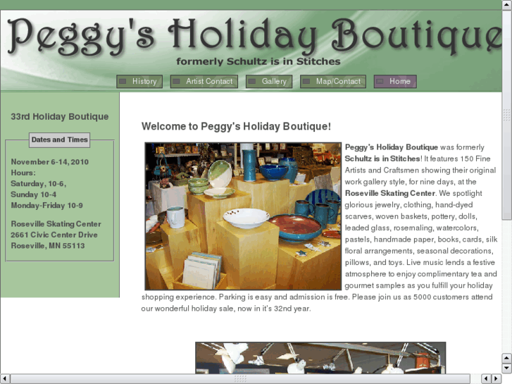 www.peggysholidaybotique.com