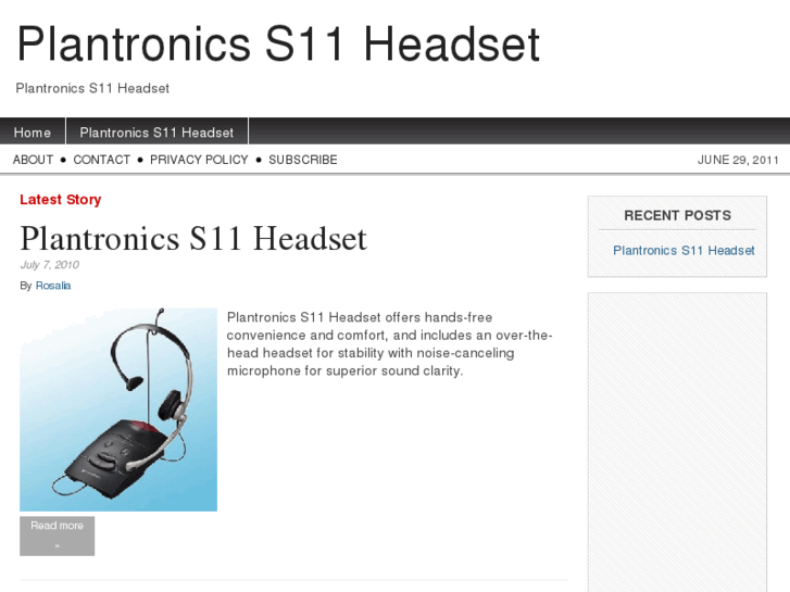 www.plantronicss11headset.com