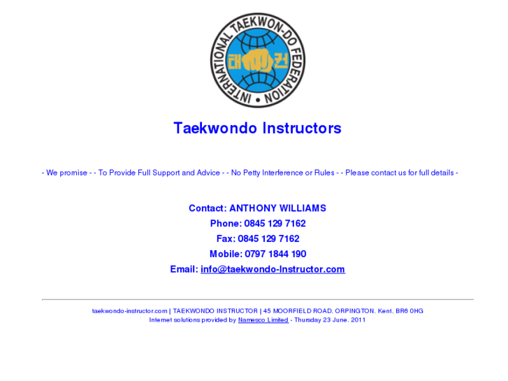 www.taekwondo-instructor.com