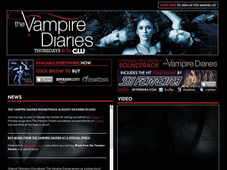 www.thevampirediariessoundtrack.com