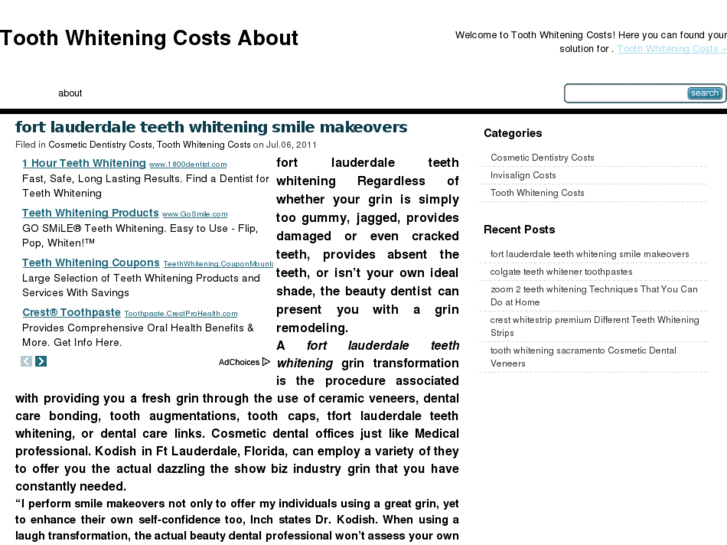 www.toothwhiteningcosts.net