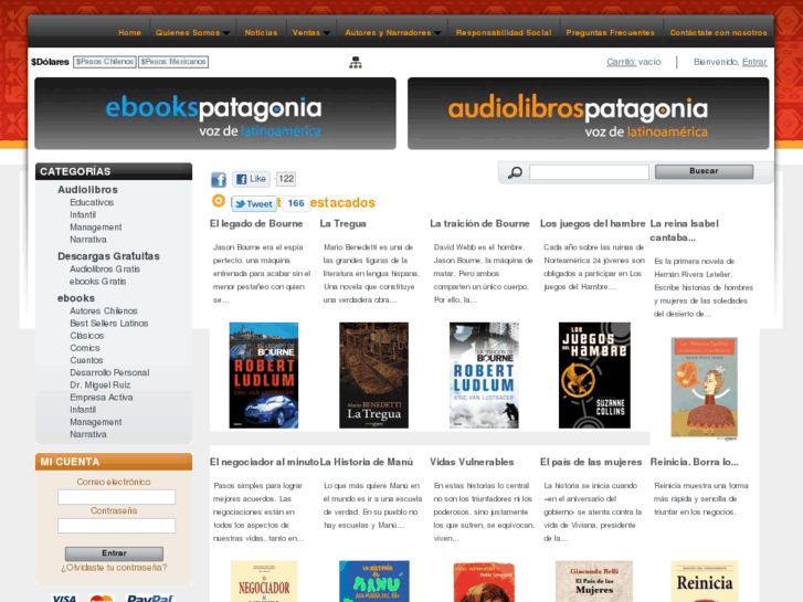 www.audiobookspatagonia.com