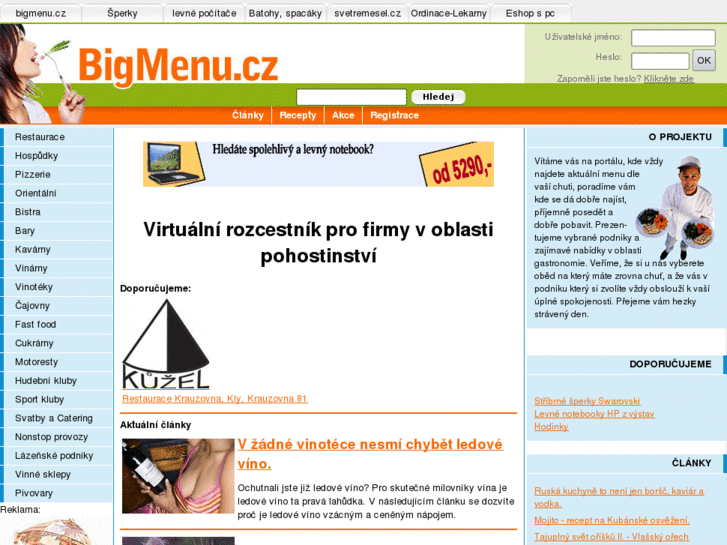 www.bigmenu.cz