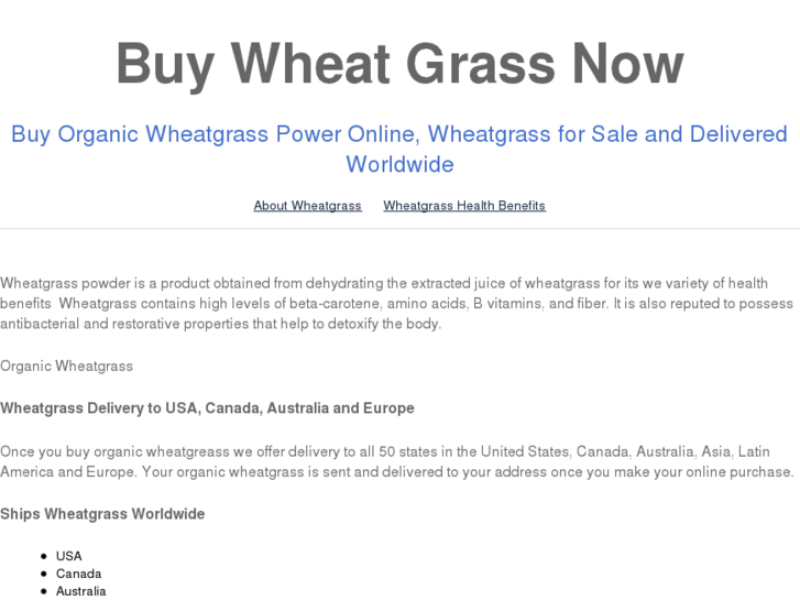 www.buywheatgrassnow.com