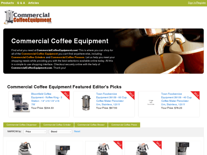 www.commercialcoffeeequipment.com