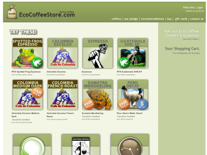 www.ecocoffeestore.com