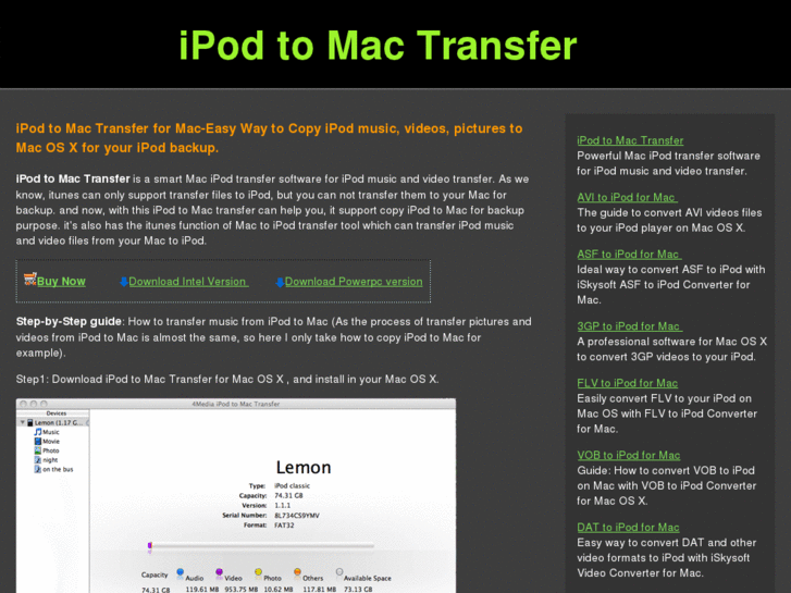 www.ipodtomactransfer.com