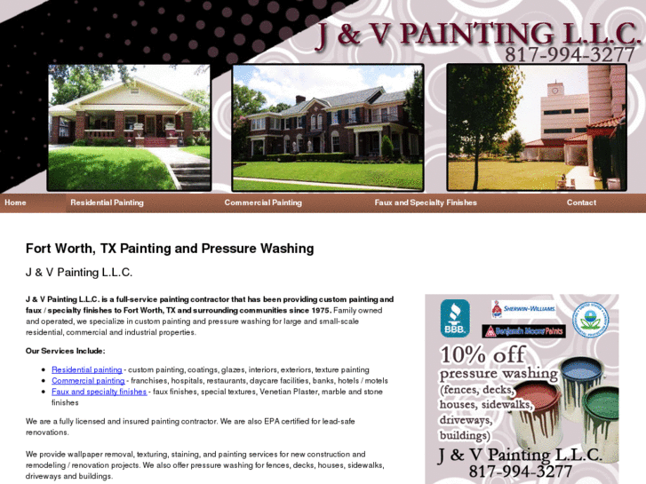 www.jandvpaintingllc.com