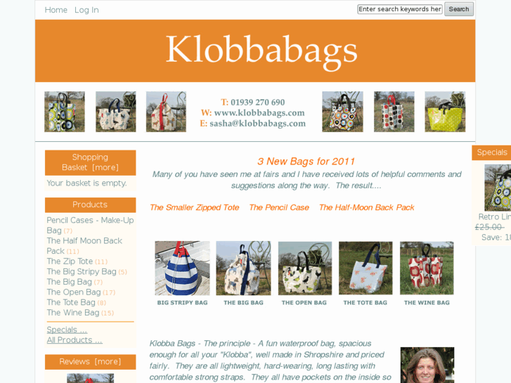 www.klobbabags.com