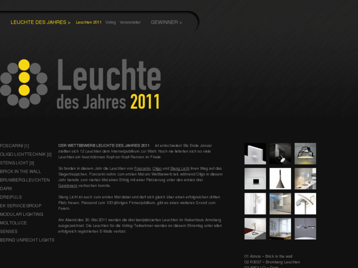 www.luminaire-of-the-year.com