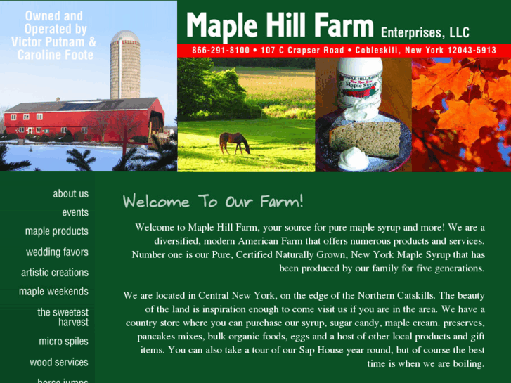www.maplehillfarms.biz
